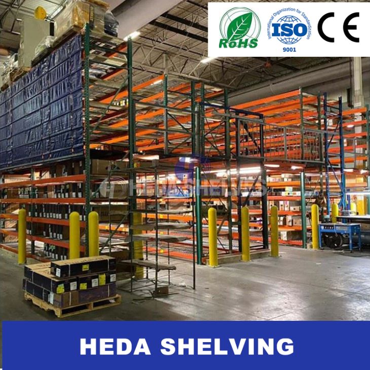 Kaubaaluste riiulid mezzanine põrandad